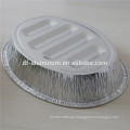 Gran Oval de Aluminio Roaster BBQ Foil Catering Pan